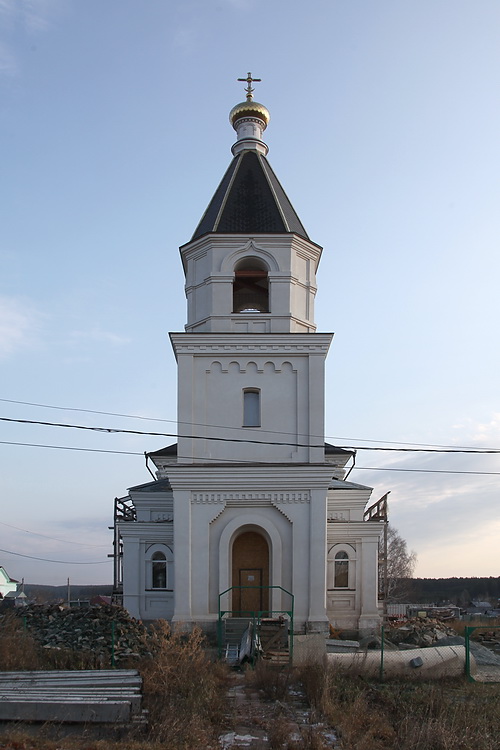 Ключи. Церковь Спаса Преображения. фасады, Западный фасад