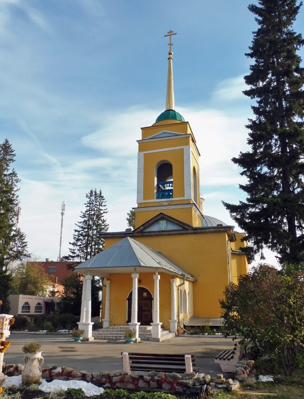 Горный Щит. Церковь Покрова Пресвятой Богородицы. фасады