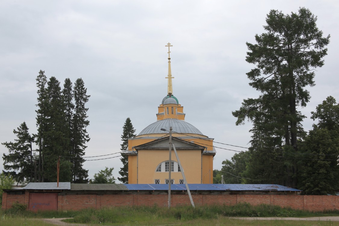 Горный Щит. Церковь Покрова Пресвятой Богородицы. фасады, Вид с востока