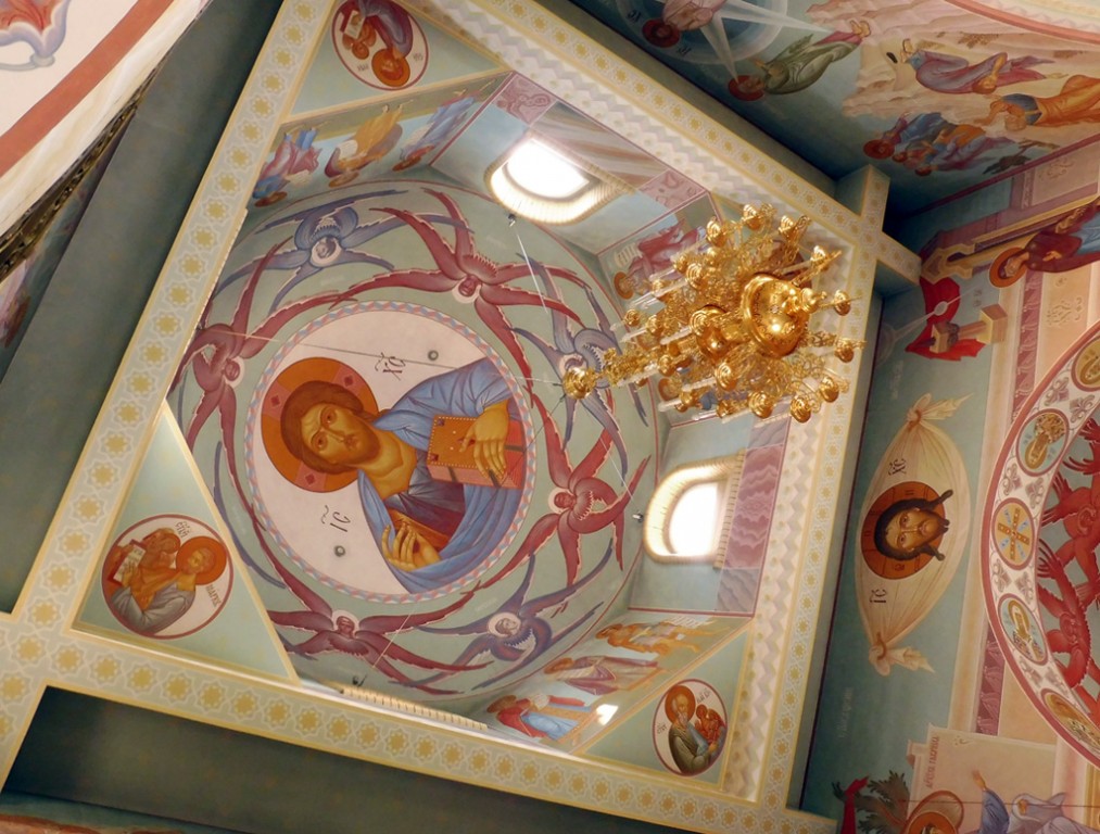 Церковь Николая Чудотворца, Курганово (Полевской (Полевской ГО), Свердловская область). интерьер и убранство, Свод храма
