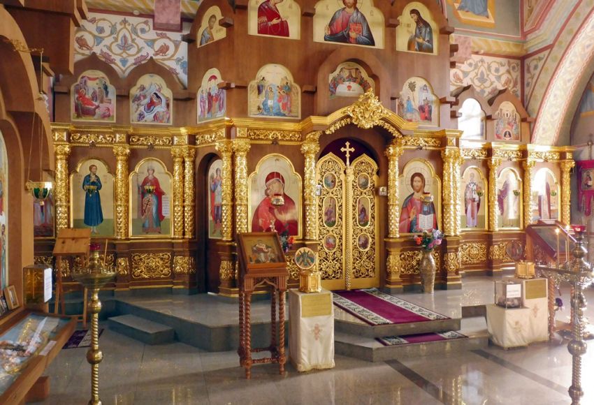 Церковь Николая Чудотворца, Курганово (Полевской (Полевской ГО), Свердловская область). интерьер и убранство, Иконостас