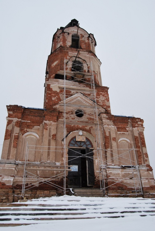 Новоипатово. Церковь Михаила Архангела. фасады