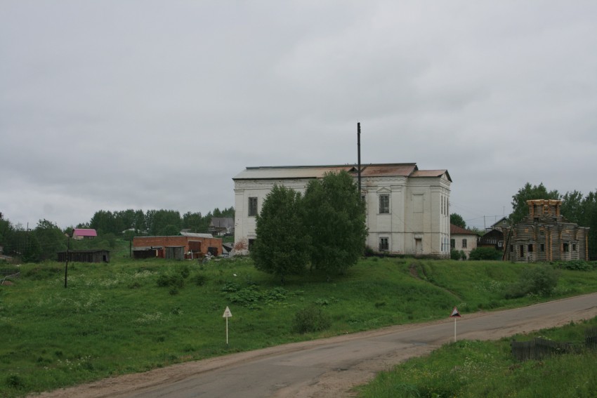 Церковь Благовещения Пресвятой Богородицы, Пажга (Сыктывдинский район, Республика Коми). фасады, Село Пажга. Церковь Благовещения Пресвятой Богородицы