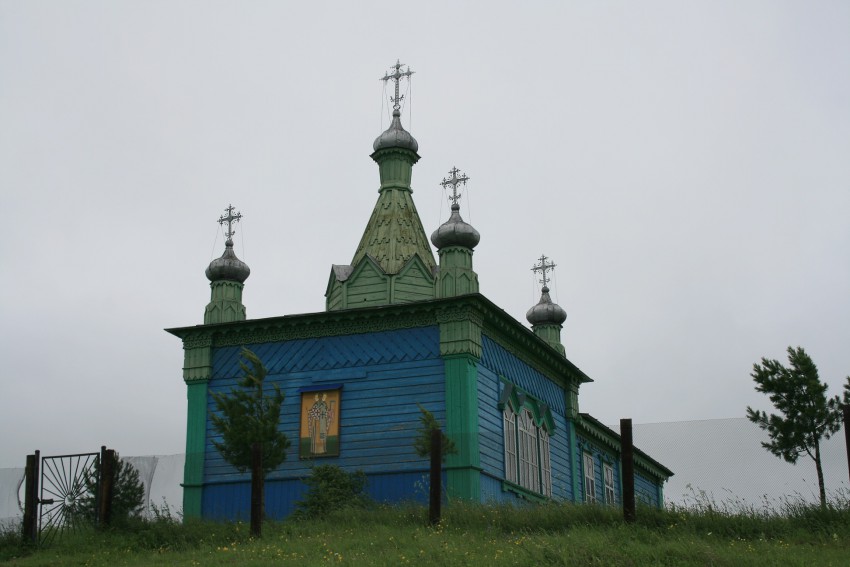 Ыбский Серафимовский женский монастырь. Церковь Стефана Пермского, Ыб (Сыктывдинский район, Республика Коми). фасады, Село Ыб. Ыбский Серафимовский женский монастырь. Часовня Стефана Пермского 