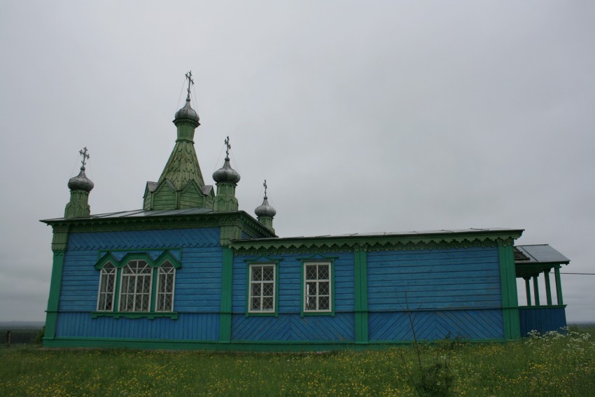 Ыб. Ыбский Серафимовский женский монастырь. Церковь Стефана Пермского. фасады, Село Ыб. Ыбский Серафимовский женский монастырь. Часовня Стефана Пермского 