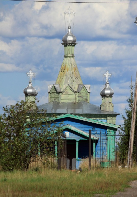 Ыб. Ыбский Серафимовский женский монастырь. Церковь Стефана Пермского. фасады, Вид с запада