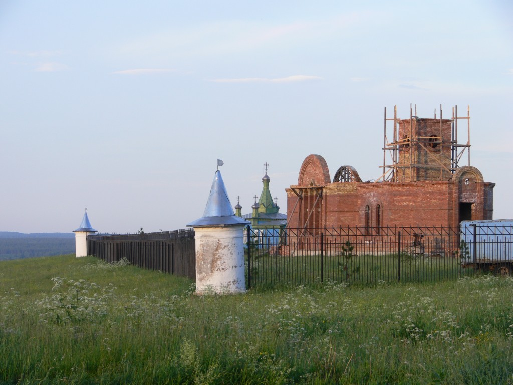 Ыбский Серафимовский женский монастырь. Церковь Стефана Пермского, Ыб (Сыктывдинский район, Республика Коми). документальные фотографии