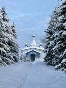 Ыбский Серафимовский женский монастырь. Церковь Стефана Пермского - Ыб - Сыктывдинский район - Республика Коми