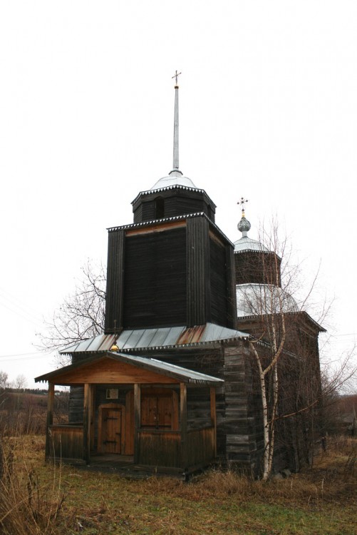 Березник. Часовня Николая Чудотворца. фасады