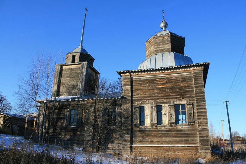 Часовня Николая Чудотворца, Березник (Сыктывдинский район, Республика Коми). фасады