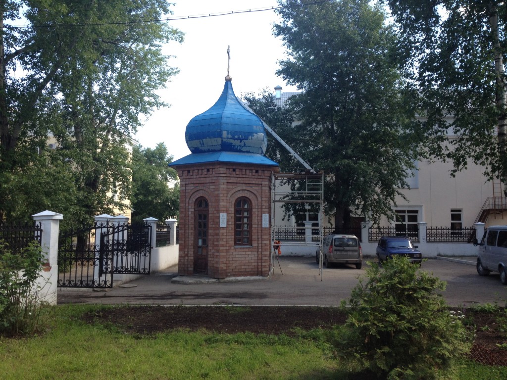 Неизвестная часовня, Сыктывкар (Сыктывкар, город), фотография. общий ...
