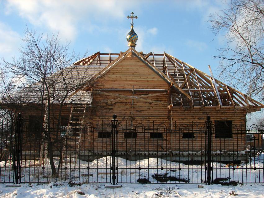 Кашино. Церковь Алексия царевича. документальные фотографии