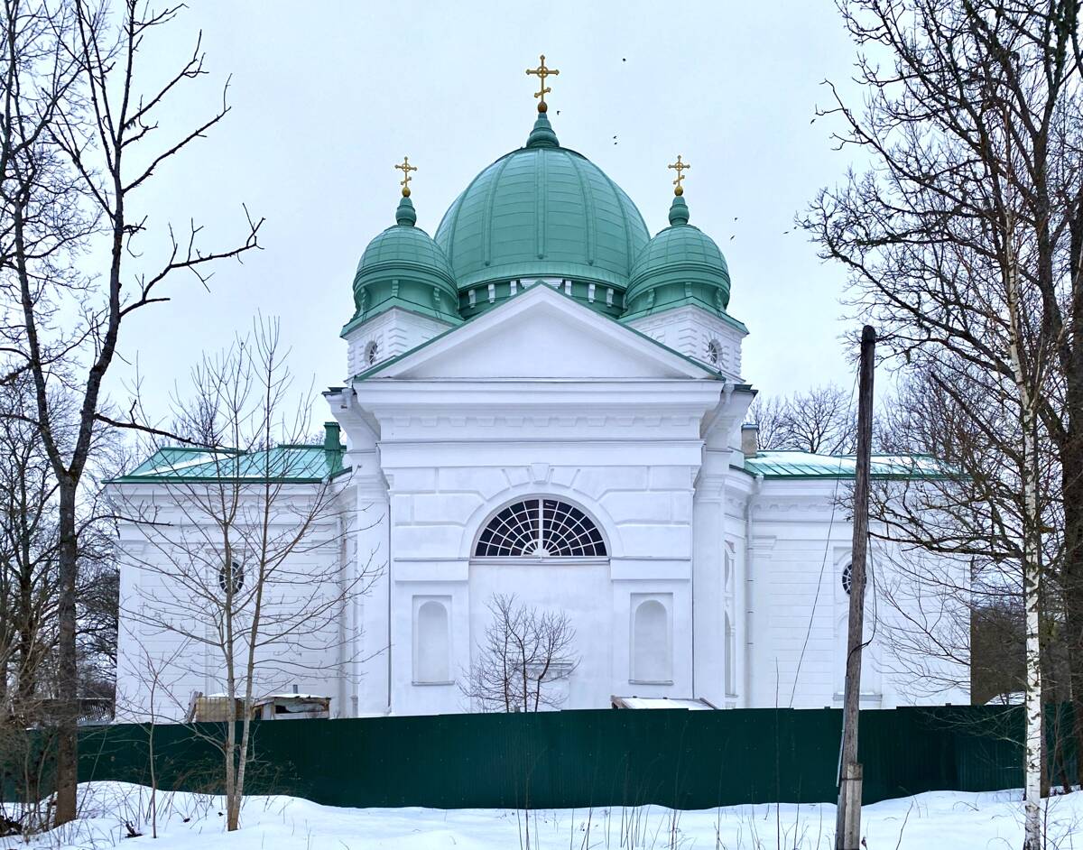 Бельское Устье. Церковь Вознесения Господня. фасады, Вид с юга