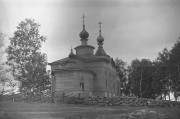 Церковь Рождества Пресвятой Богородицы Паданского погоста, Фото 1961 года из фондов Национального музея Республики Карелия. Автор Виктор Васильевич Алава<br>, Погост, Медвежьегорский район, Республика Карелия