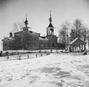 Церковь Рождества Пресвятой Богородицы Паданского погоста, Фото 1942 года с сайта www.finna.fi. Автор Uuno Peltoniemi<br>, Погост, Медвежьегорский район, Республика Карелия