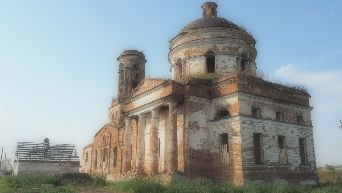 Церковь Сретения Господня, Никольское (Камышловский район (Камышловский МР), Свердловская область). фасады