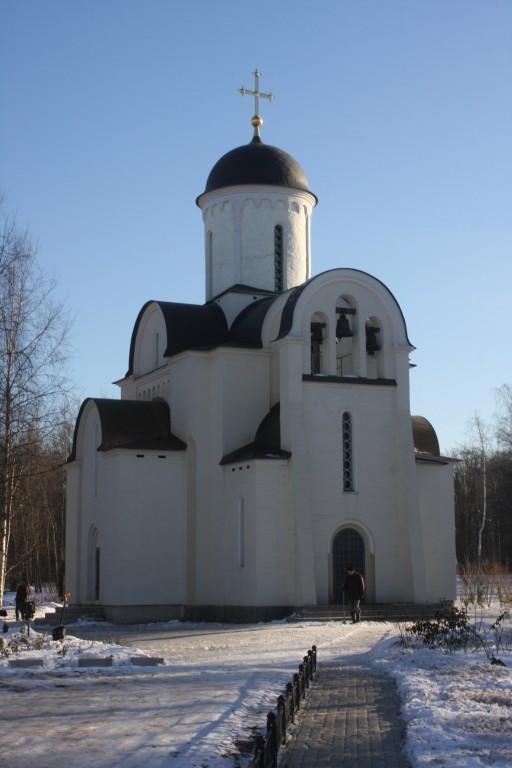 Шереметьевский. Церковь Покрова Пресвятой Богородицы. фасады