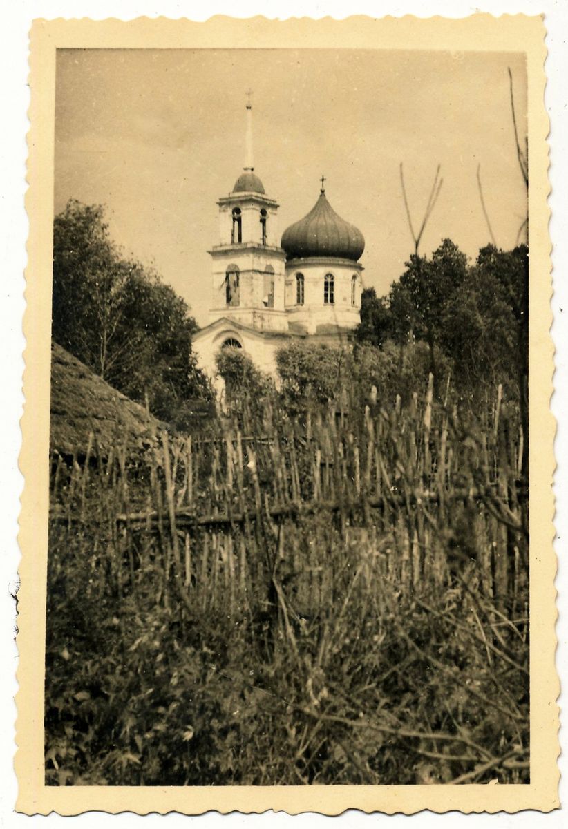 Церковь Воскресения Христова, Михайлов Погост (Дновский район, Псковская область). архивная фотография, Фото с аукциона e-bay.de