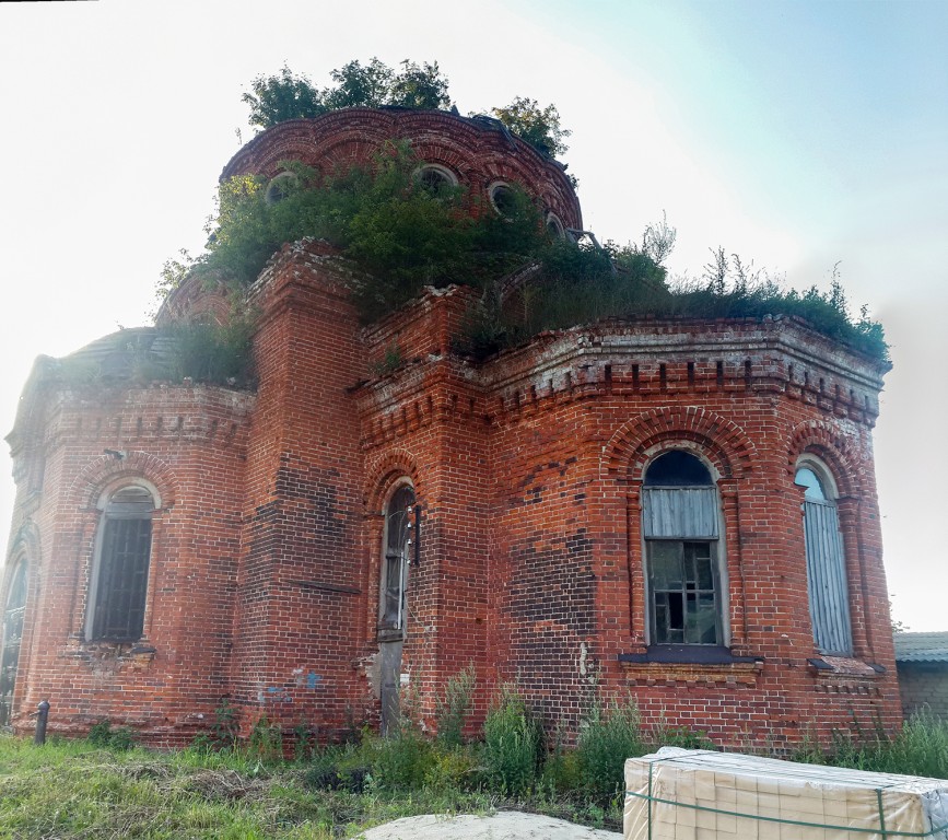 Церковь Успения Пресвятой Богородицы, Горбатов (Павловский район, Нижегородская область). фасады