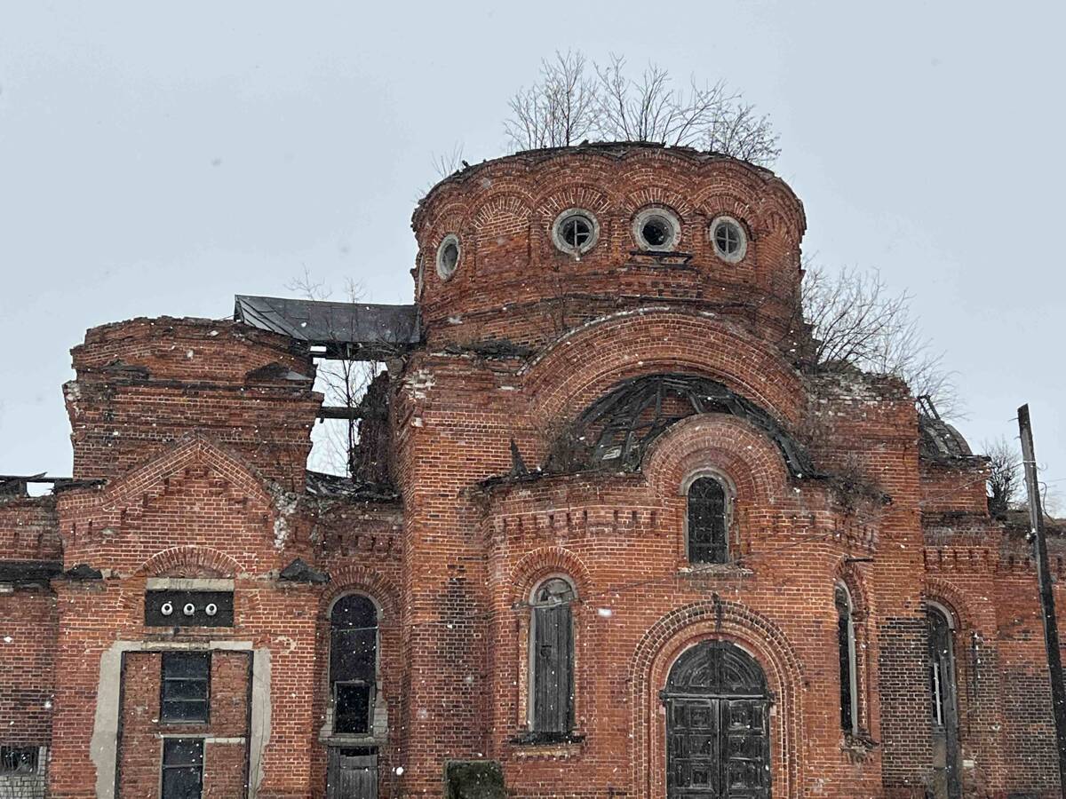 Горбатов. Церковь Успения Пресвятой Богородицы. архитектурные детали