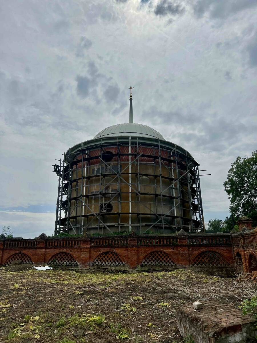 Церковь Воскресения Христова, Подвязье (Богородский район, Нижегородская область). документальные фотографии