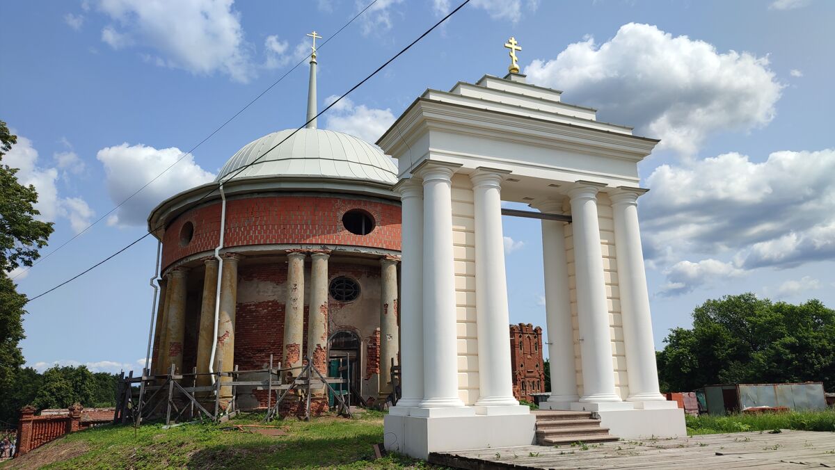 Церковь Воскресения Христова, Подвязье (Богородский район, Нижегородская область). документальные фотографии