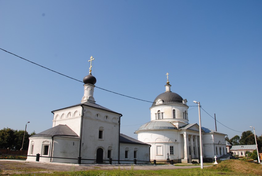 Алексин. Собор Успения Пресвятой Богородицы (старый). общий вид в ландшафте, Собор после реставрации