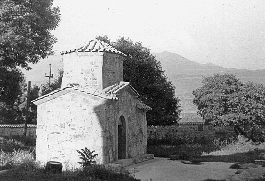 Мцхета. Монастырь Нины Каппадокийской. Церковь Нины Каппадокийской. архивная фотография