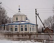 Церковь Михаила Архангела, Вид со стороны трассы<br>, Дно, Дновский район, Псковская область