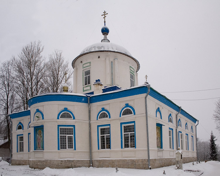 Дно. Церковь Михаила Архангела. фасады, Восточный фасад