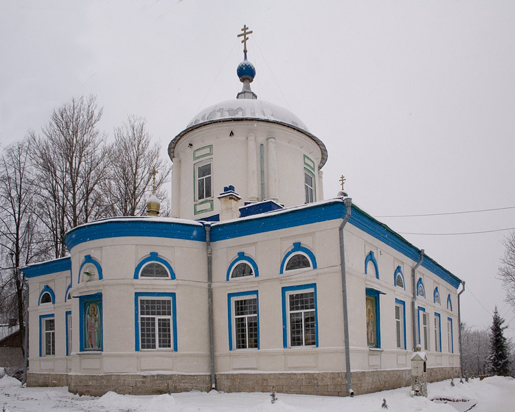 Церковь Михаила Архангела, Дно (Дновский район, Псковская область). фасады, Восточный фасад