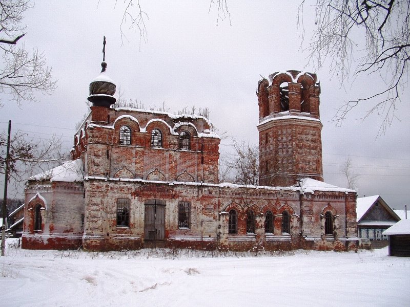 Шурговаш. Церковь Николая Чудотворца. фасады