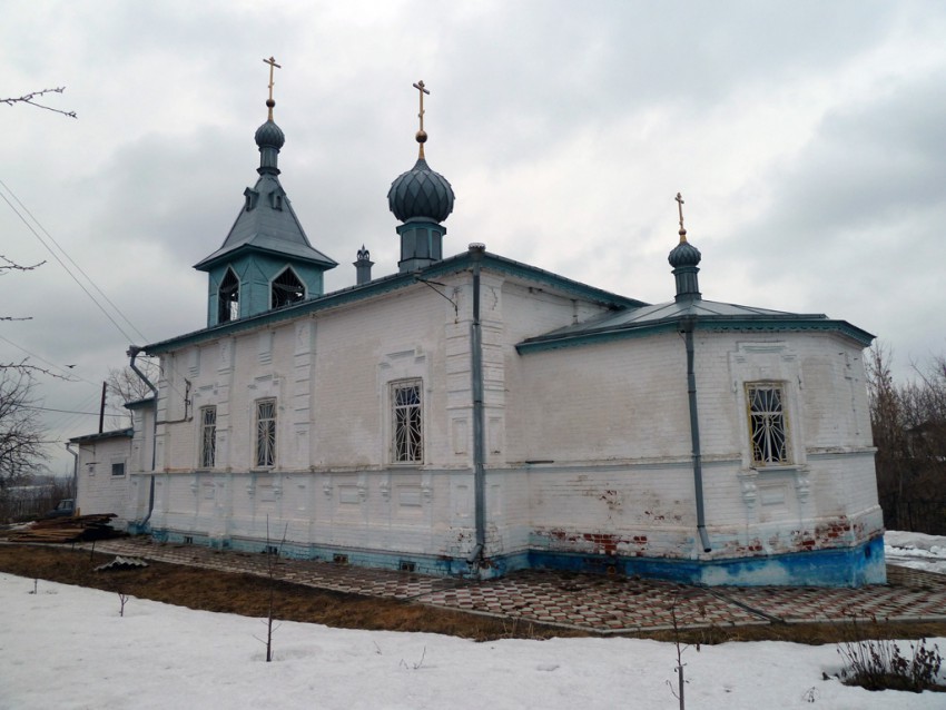 Городец. Церковь Михаила Архангела (Успения Пресвятой Богородицы?). фасады