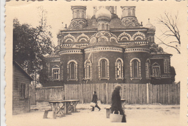 Борисов. Кафедральный собор Воскресения Христова. архивная фотография, Фото 1941 г. с аукциона e-bay.de