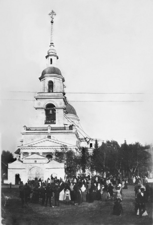 Церковь Троицы Живоначальной, Билимбай (Первоуральск (ГО Первоуральск), Свердловская область). архивная фотография, 1900—1917 год фото с сайта http://cheremnykh-ivan.livejournal.com/53432.html