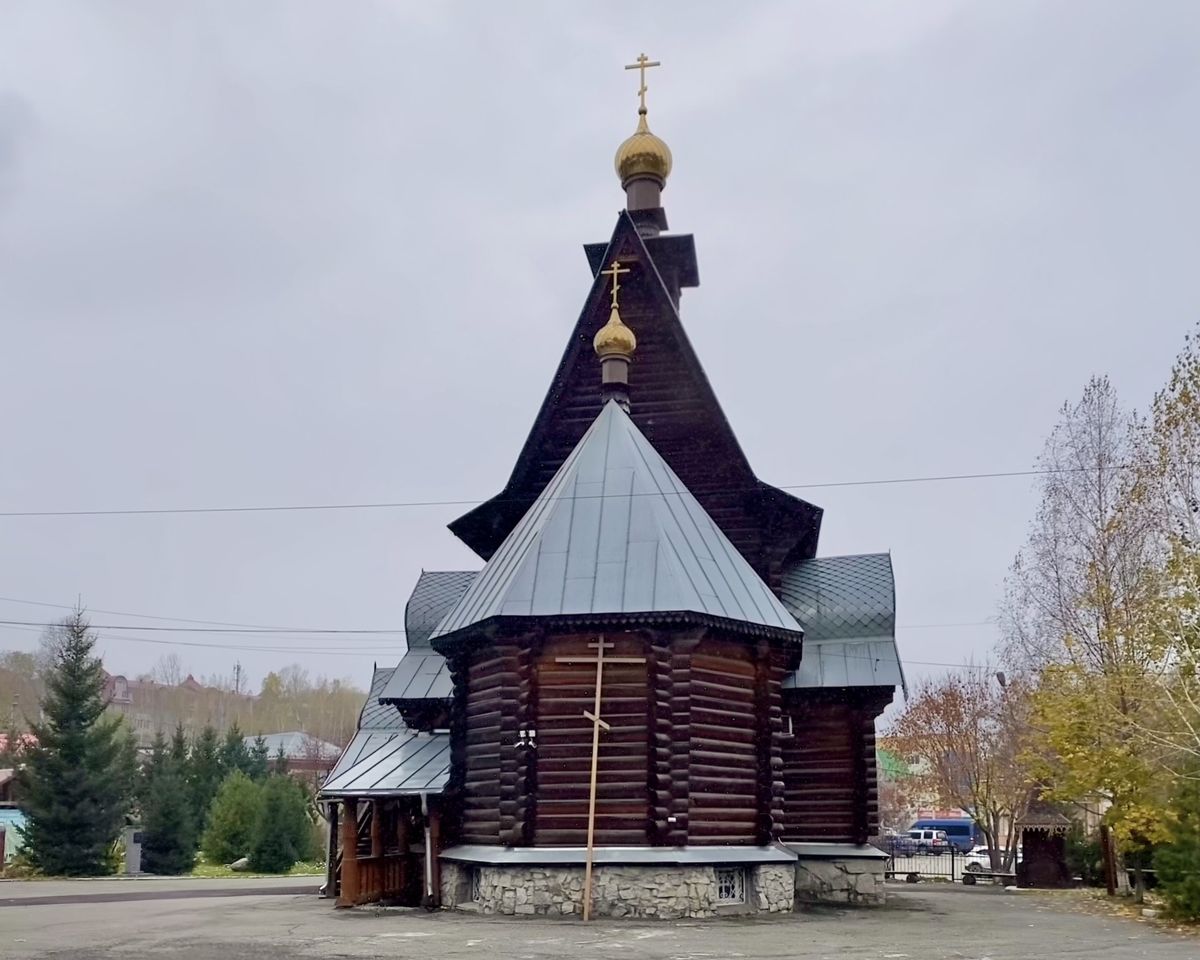 Кафедральный собор Макария Алтайского (Глухарева), Горно-Алтайск (Горно-Алтайск, город, Республика Алтай). фасады, Восточный фасад