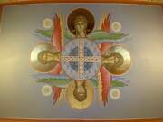 Церковь иконы Божией Матери "Знамение", Потолок притвора<br>, Абакан, Абакан, город, Республика Хакасия