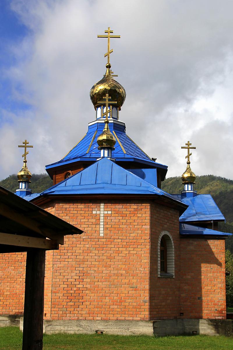 фасады. Церковь иконы Божией Матери "Всех скорбящих Радость" (третья), Чемал (Чемальский район, Республика Алтай)