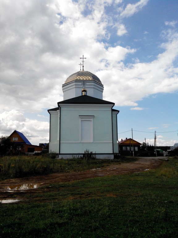 Церковь Зосимы и Савватия Соловецких, Кунгурское (Ревда (ГО Ревда и ГО Дегтярск), Свердловская область). фасады