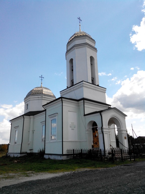 Церковь Зосимы и Савватия Соловецких, Кунгурское (Ревда (ГО Ревда и ГО Дегтярск), Свердловская область). фасады