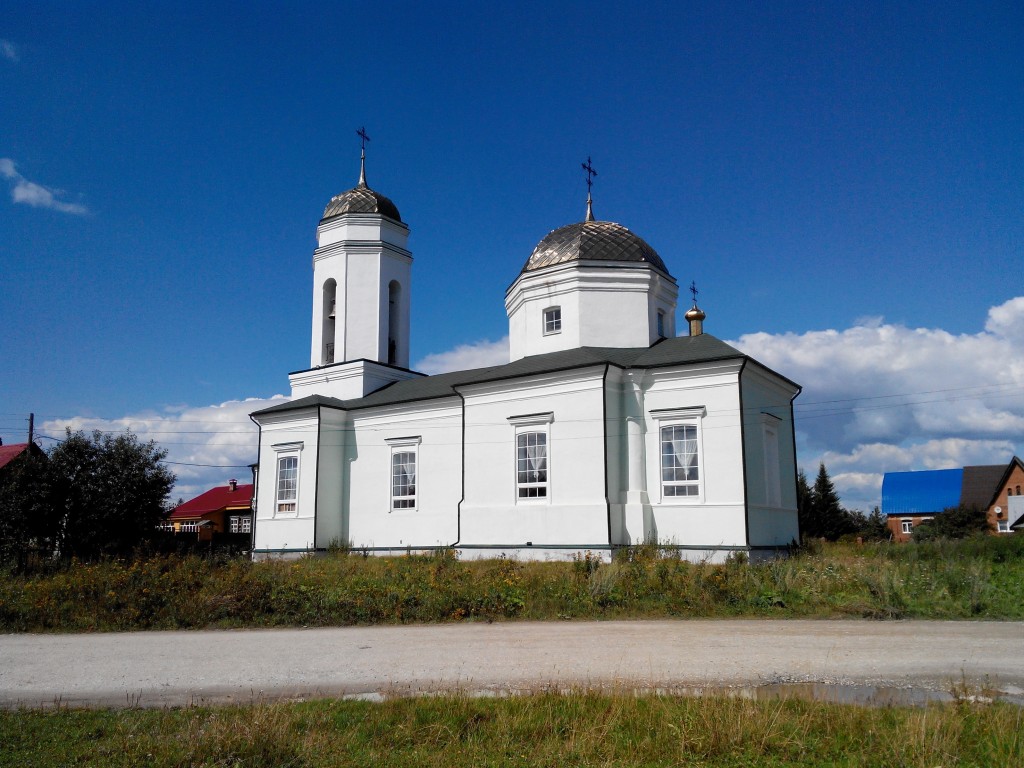 Церковь Зосимы и Савватия Соловецких, Кунгурское (Ревда (ГО Ревда и ГО Дегтярск), Свердловская область). фасады