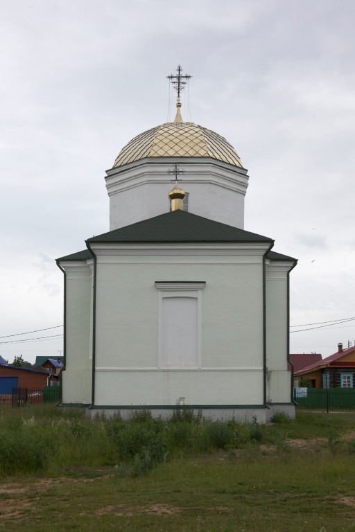 Церковь Зосимы и Савватия Соловецких, Кунгурское (Ревда (ГО Ревда и ГО Дегтярск), Свердловская область). фасады, Восточный фасад