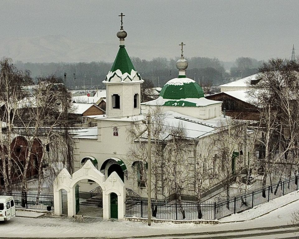 Собор Николая Чудотворца, Абакан (Абакан, город, Республика Хакасия). фасады, Вид с ЮЗ