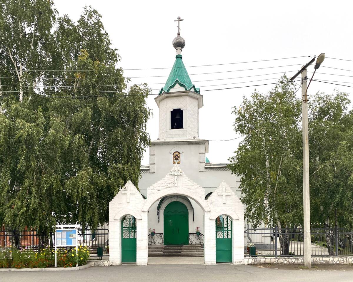 Собор Николая Чудотворца, Абакан (Абакан, город, Республика Хакасия). фасады, Вид с запада