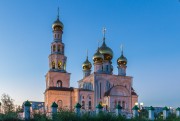 Кафедральный собор Преображения Господня, В вечерней подсветке<br>, Абакан, Абакан, город, Республика Хакасия