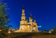 Кафедральный собор Преображения Господня, В вечерней подсветке<br>, Абакан, Абакан, город, Республика Хакасия