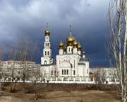 Кафедральный собор Преображения Господня, Южный фасад<br>, Абакан, Абакан, город, Республика Хакасия