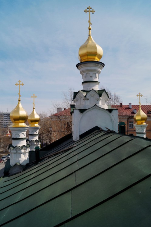 Томск. Церковь Александра Невского. архитектурные детали, Томск. Церковь св. Александра Невского. Восточная глава