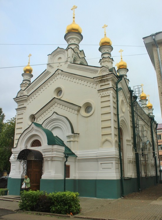 Томск. Церковь Александра Невского. фасады