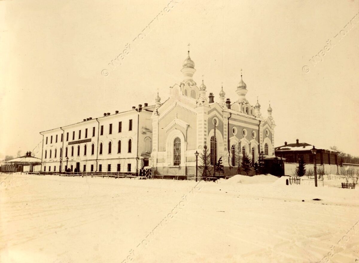 Церковь Александра Невского, Томск (Томск, город, Томская область). архивная фотография, Фото 1894 года из фондов Музея политической истории России